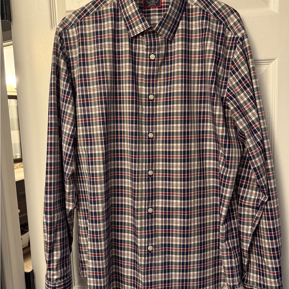 UNTUCKit Multicolor Plaid Button Down Shirt